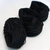 DK Yakity Yak Yarn - Black Semi Solid