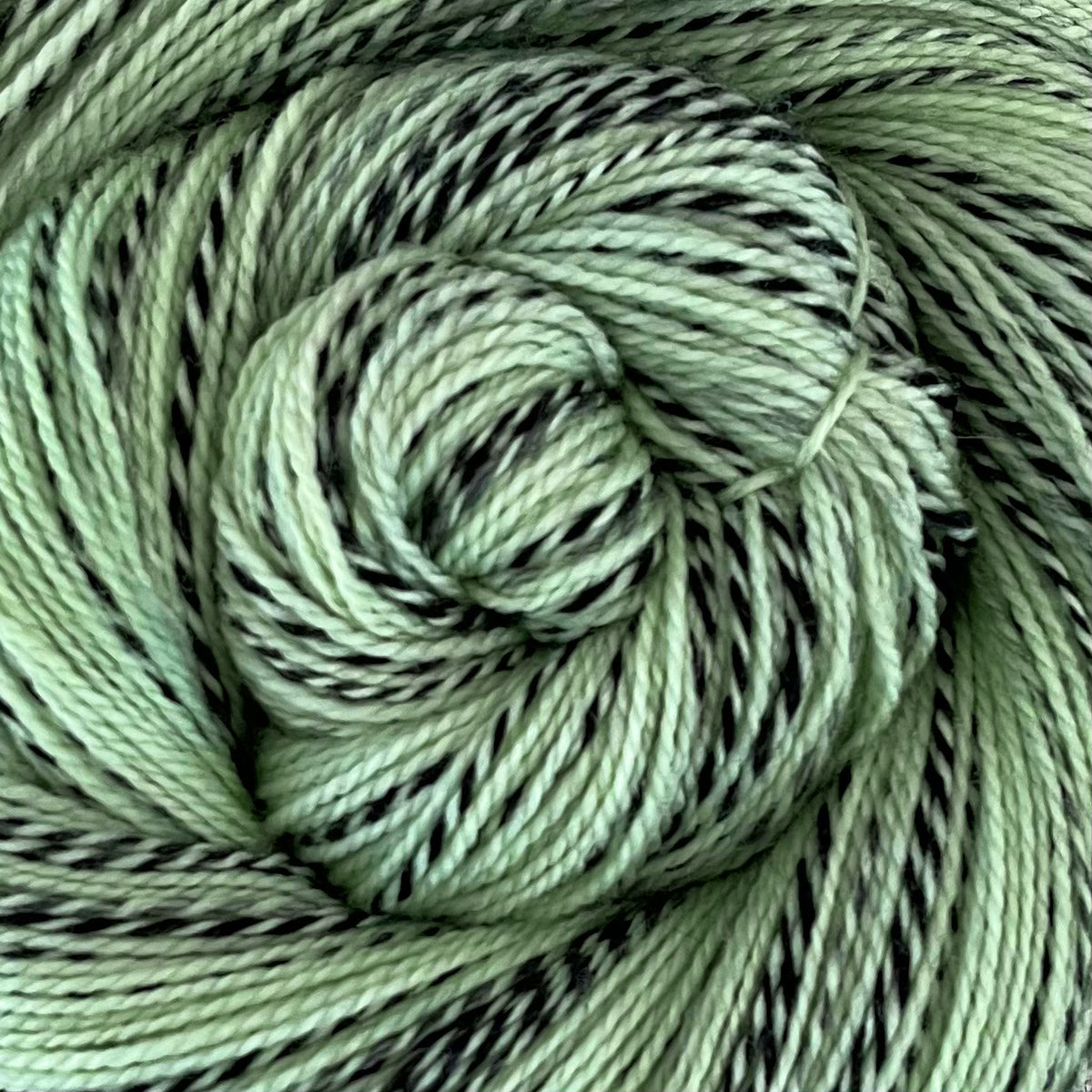 Zippy Fingering Weight Yarn - Sage Semi Solid – Greenwood Fiberworks