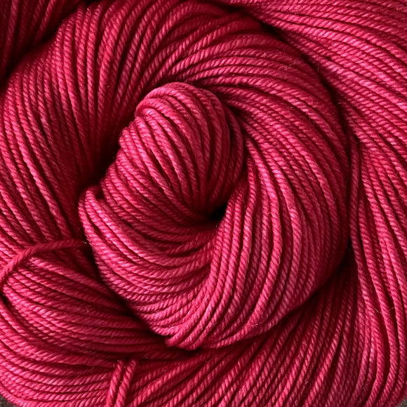Luxe Yarn - Raspberry Semi Solid