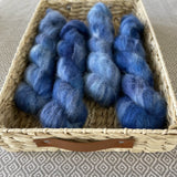 Fine Fluff Yarn - Sapphire Variegated