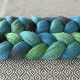 Polwarth Wool Roving - Turquoise