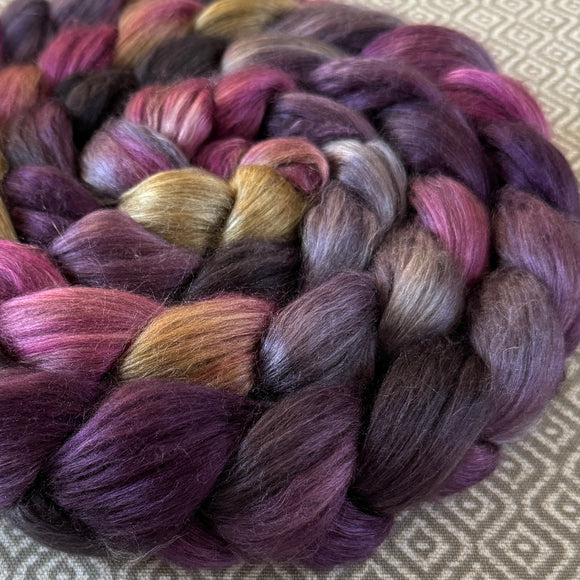 Yak Silk Roving - Gladiolus