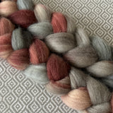 Sock Roving - OOAK - Carnation