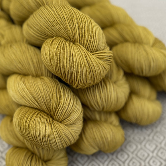 Simply Sock Yarn - Gold Semi Solid