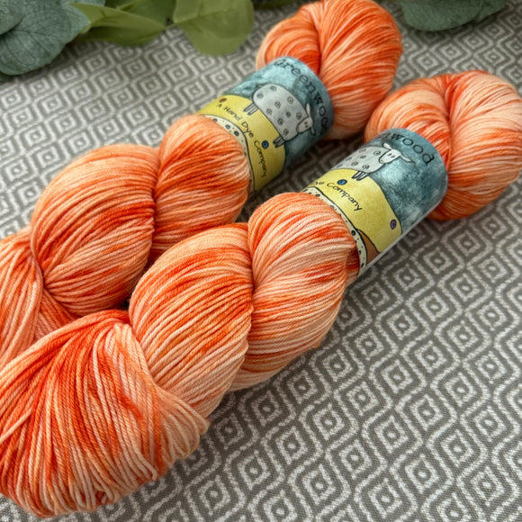 *Clearance* Simply Sock Yarn - Apricot Tonal