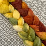 Merino Silk Cashmere Roving - Harvest