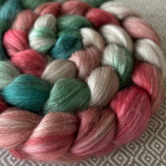 Merino Yak Silk Roving - OOAK - Caravan