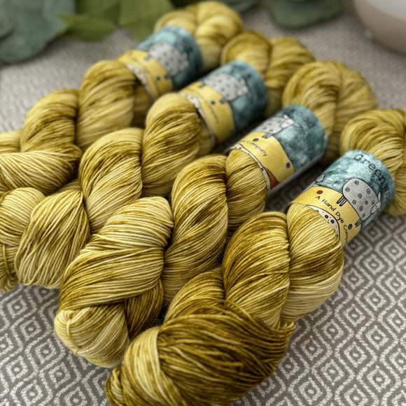 *Clearance* Simply Sock Yarn - Gold Tonal