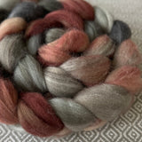 Sock Roving - OOAK - Carnation