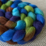 BFL Wool Roving - Peacock