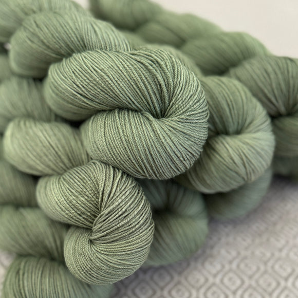 Simply Sock Yarn - Sage Semi Solid