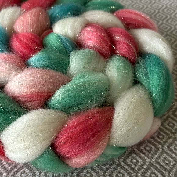 Glitter Roving - Gold - OOAK - Caravan