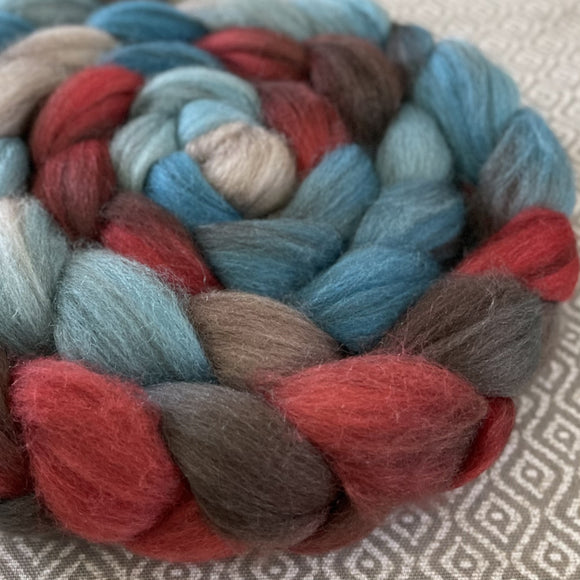 Merino Yak Silk Roving - American Diner