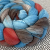 Polwarth Mulberry Silk Roving - American Diner