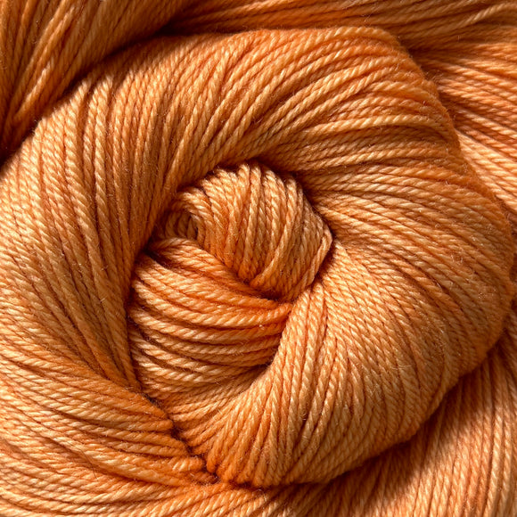 Indulgence Yarn - Apricot Semi-Solid