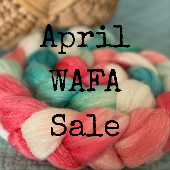 March WAFA Sale Invoice for Susan