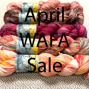 April WAFA Sale Invoice for Betsy