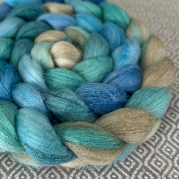 Pearl Blend Roving - Aquamarine