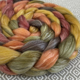 Merino Tencel Roving - Autumn Leaves