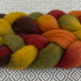 BFL Wool Roving - Autumn Leaves