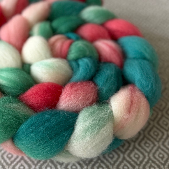 BFL Wool Roving - OOAK - Caravan