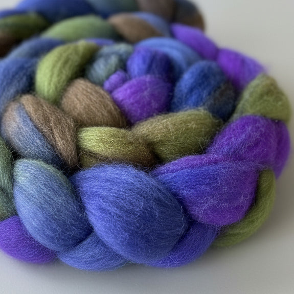 BFL Wool Roving - Calypso