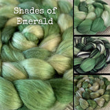 Pre-Order for Shades of Emerald Fibers - March