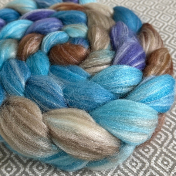 Merino Bamboo Silk Roving - Critical Hit