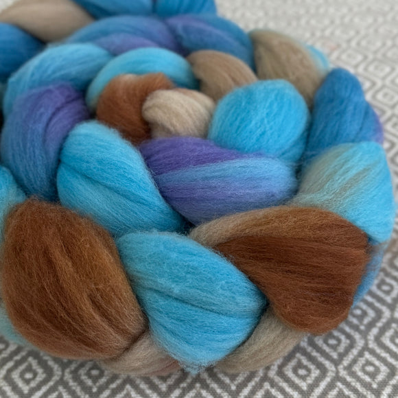 Rambouillet Wool Roving - Critical Hit