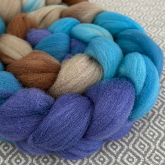 Targhee Wool Roving - Critical Hit