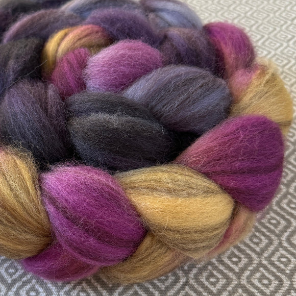 Heathered BFL Roving - Gladiolus