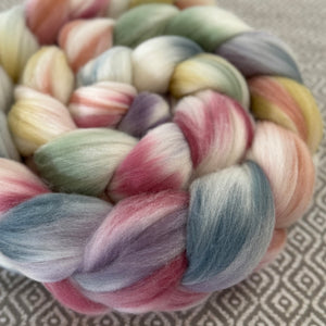 Rambouillet Wool Roving - Diamond