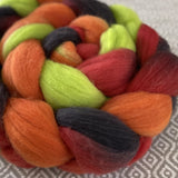 Targhee Wool Roving - Dragon Scales