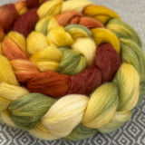 Merino Silk Cashmere Roving - Harvest