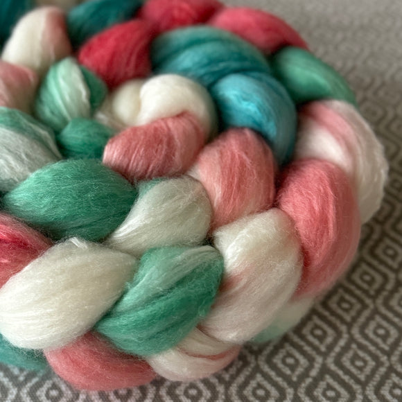 Merino Silk Cashmere Roving - OOAK - Caravan