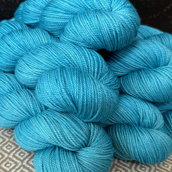 Dreamy DK Yarn - Aqua Semi Solid
