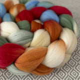 Rambouillet Wool Roving - School House Rock