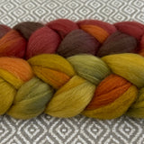 Merino Silk Cashmere Roving - Autumn Leaves