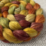 Merino Yak Silk Roving - Harvest