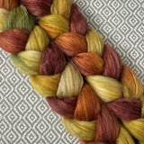 Merino Yak Silk Roving - Harvest