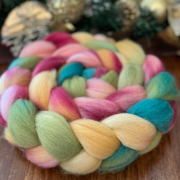 BFL Wool Roving - OOAK - Grandma's Tree