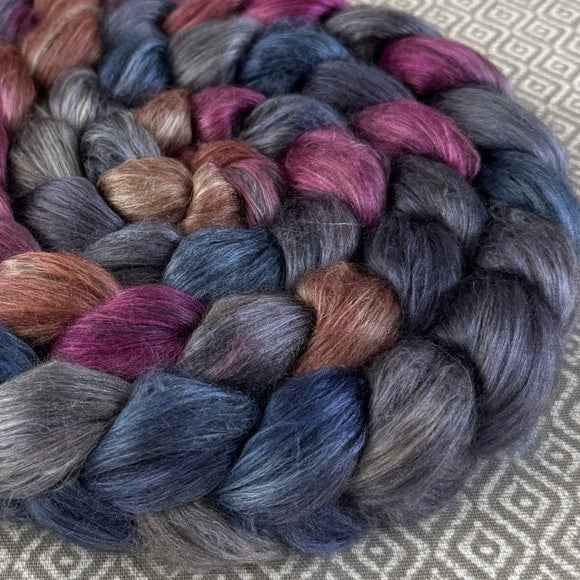 Yak Silk Roving - Morning Glory