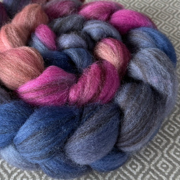 Heathered BFL Roving - Morning Glory