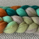 Polwarth Wool Roving - OOAK - Purr
