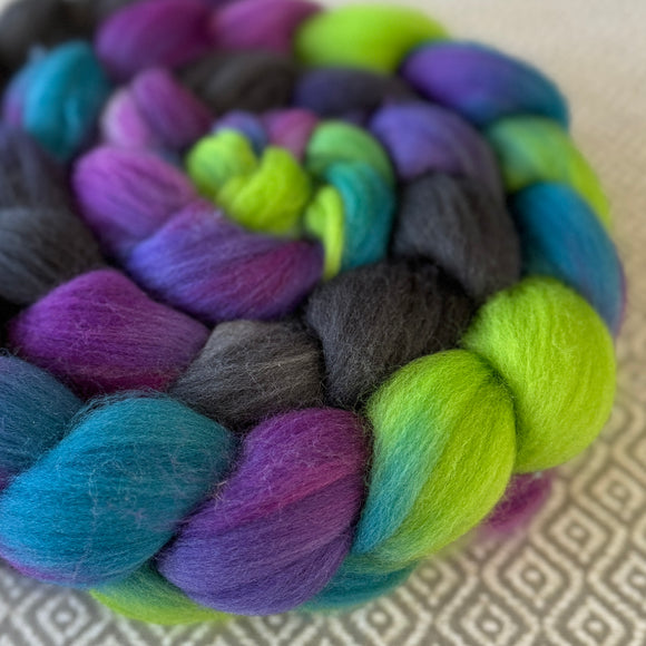 Merino Superfine Roving - Northern Lights