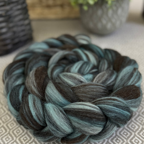 *Limited Edition* Tri-Color Merino Roving - Sky
