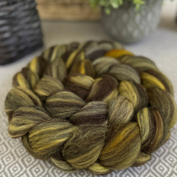 *Limited Edition* Tri-Color Merino Roving - Lemon