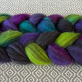 Heathered BFL Roving - Northern Lights