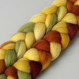 BFL Wool Roving - Harvest