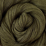Yakity Yak Fingering Weight Yarn - Olive Semi Solid